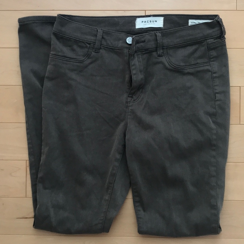 Olive Jeggings